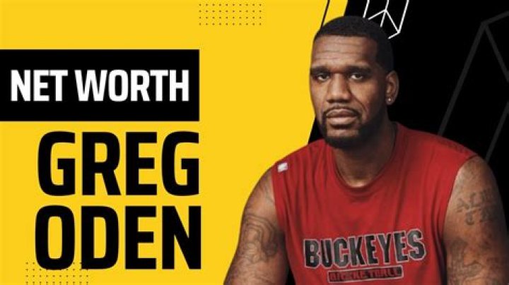 Greg Oden Net Worth 2023: A Comprehensive Dive into His Career and Wealth