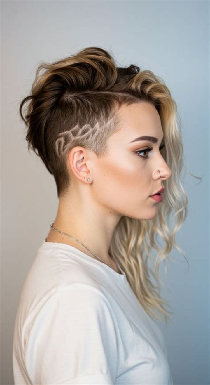 Stylish and Bold: Embracing the Sides Shaved Hairstyle